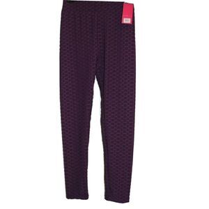 Leggings Small Purple Womens Scrunched Bum Yoga Gym Crossfit New